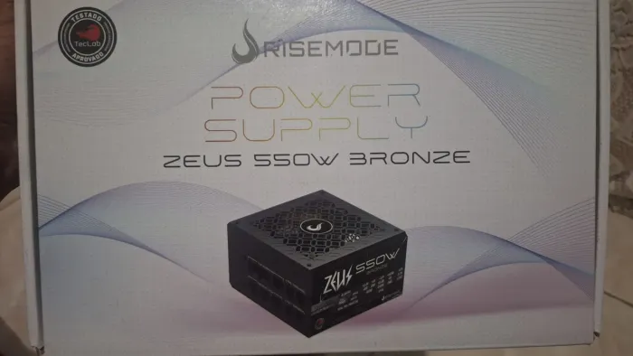 FONTE | ZEUS 550W BRONZE | RISE MODE