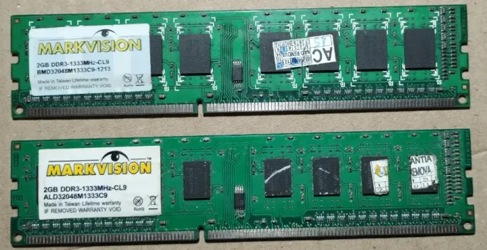 Memória RAM 2Gb DDR3 1333Mhz Markvision PC Desktop