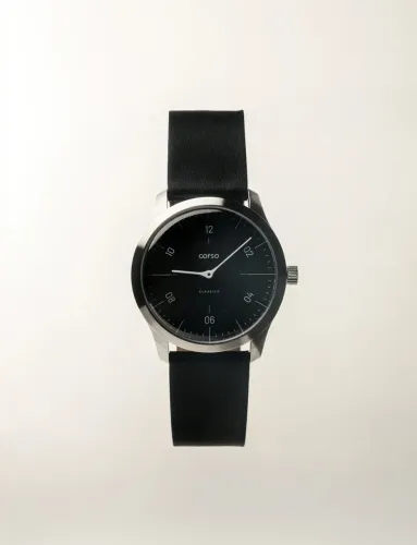 Corso Clássico 38mm Preto - Novo (sem uso)