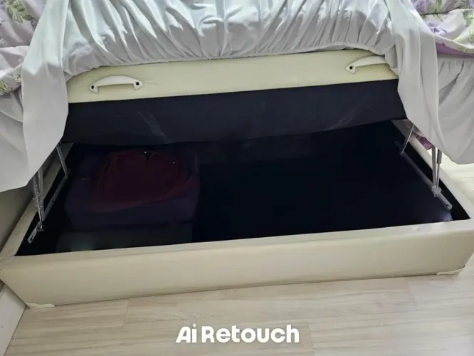 Cama Box Bau com colchão solteiro