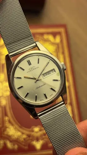RELÓGIO TECHNOS SUIÇO ( VINTAGE)