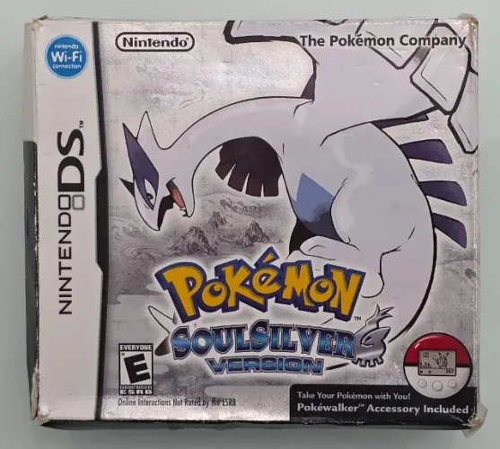 Jogo Nintendo 3DS Pokemon Soulsilver com Pokewalker
