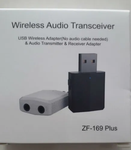 Transmissor E Receptor De Áudio Bluetooth 5.0
