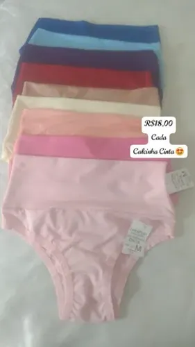 Reposição das queridinhas e tão amadas calcinhas cinta conforto e qualidade que merecemos 