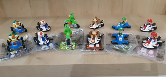 Coleção Mário Kart com 6 unidades