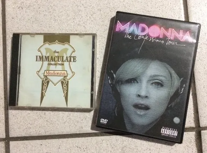 Madonna - dvd the confessions tour e cd immaculate collection