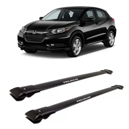 Rack Travessa de Teto Honda HR-V 2021 - Larga - Preto - Projecar