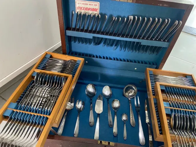 Faqueiro Aço Inox Nobre Meridional 130pcs