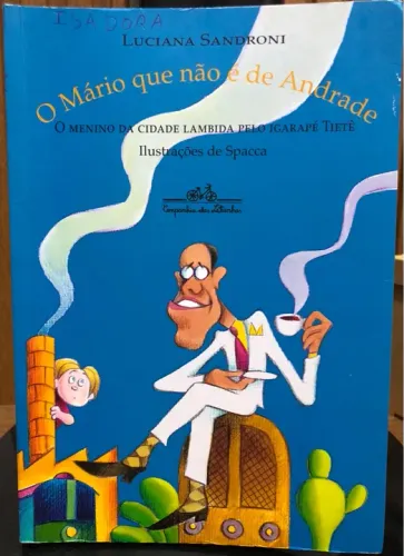 Livro infantil O Mário que não é de Andrade