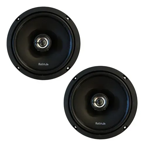 Alto Falante Coaxial Rs 6.5 Cx Relm Audio 180 w Rms Par
