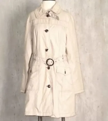 Sobretudo trench coat casaco longo nylon impermeavel