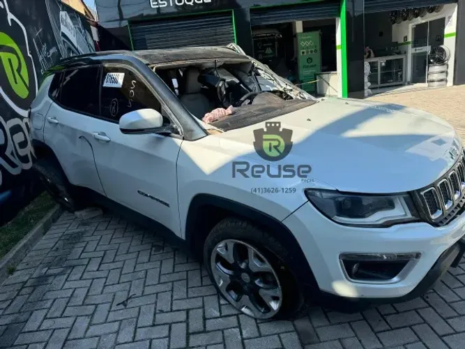 Sucata Jeep Compass Limited Multijet 2.0 Diesel 2017 Retirada de peças Motor Cambio