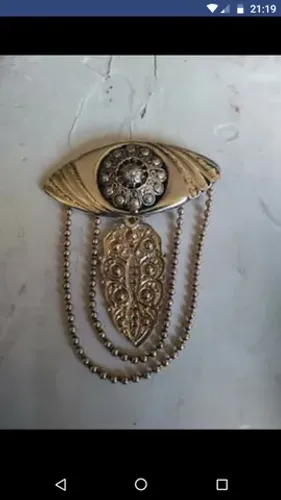 Vendo lindo broche antigo