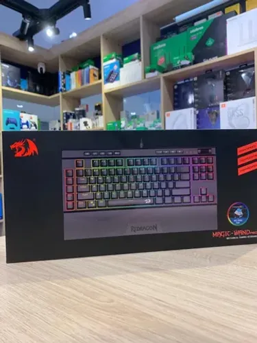 Teclado Mecânico Redragon Magic-Wand Pro - Novo Lacrado - Parcelamos Sem Juros