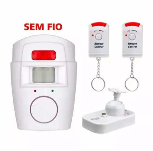 Kit Alarme Sem Fio Luatek Com Sensor Lka-1001