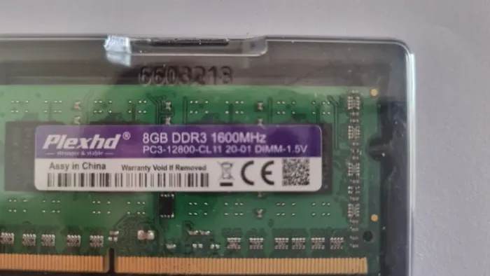 Memória DDR3L 1600mhz 8GB PLEXHD
