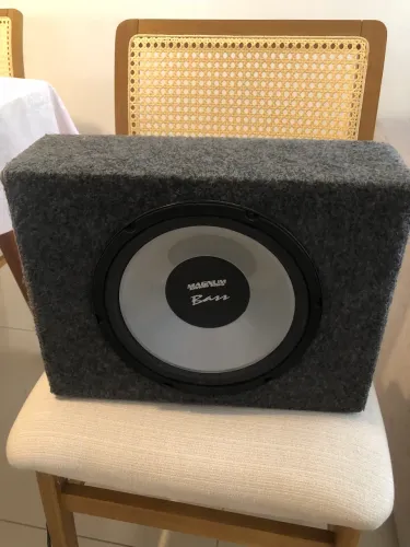 Caixa selada Com auto falante Subwoofer de 10?