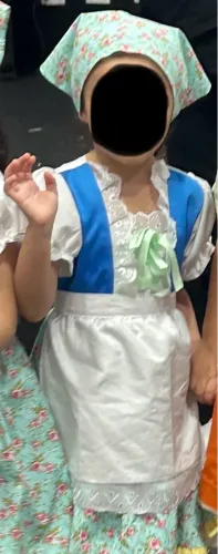 Fantasia Infantil Camponesa - TAM . 03 
