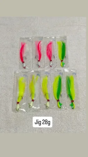 Iscas jig 28g novas 