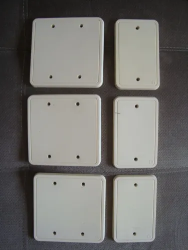 Placa tampa Cega Pial ( 6 unidades )