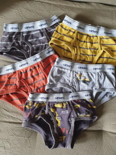 Kit cuecas Carters  tam 4/5
