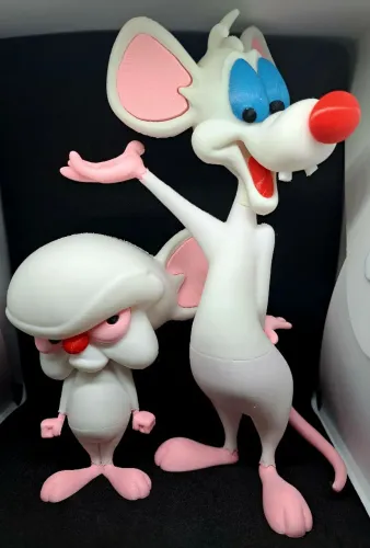 Pinky e Cérebro 3D