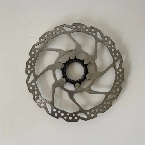 C243 - Disco de freio Rotor Shimano Mtb Sm-Rt54 center Lock 180mm usado ciclismo bike