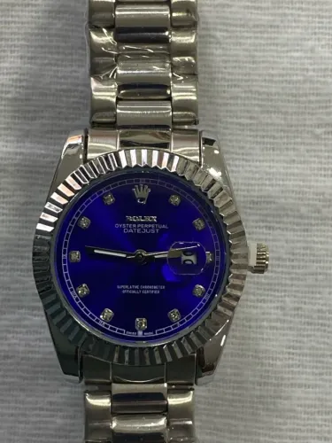 Rolex Oyster Perpetual Datejust - Azul Diamantes