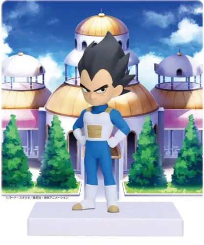 Action Figure Vegeta - Dragon Ball Daima - Vegeta com painel - bandai