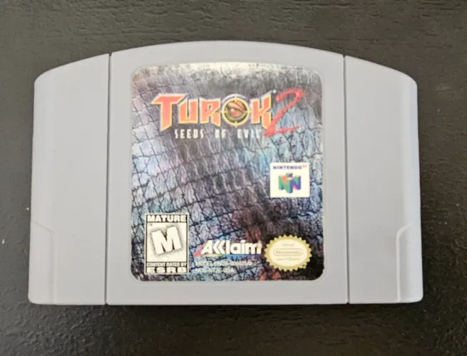 Jogo Turok 2. Nintendo 64.Original