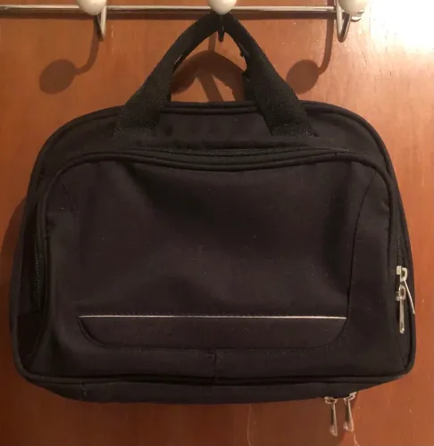 Bolsa pra viagem preta 