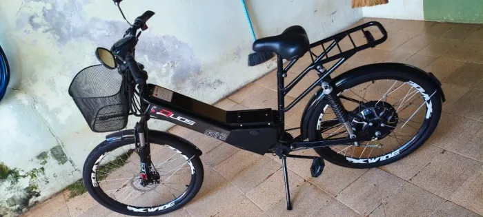 Bicicleta Elétrica Confort Duos Full 48V - Semi-Nova com 3 Meses de Uso