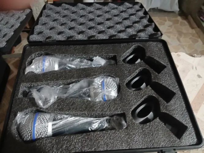 Kit de 3 Microfones MXT
