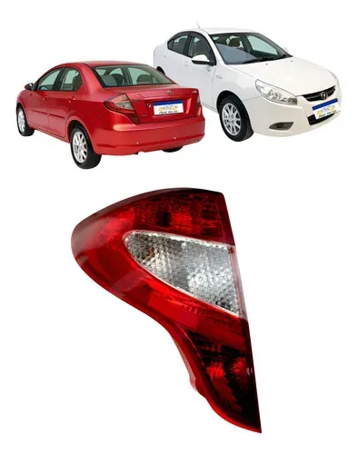 Lanterna Traseira Jac J3 Sedan 2012 2013 Esquerdo C/soquete Esquerdo/motorista Esquerdo