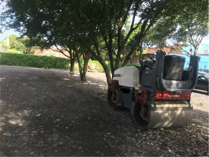 Locação Rolo compactador