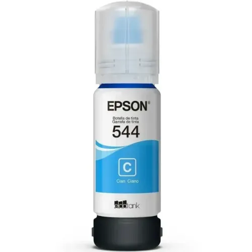  Refil de Tinta Epson T544, 65ML, Ciano - T544222-BR - WZetta
