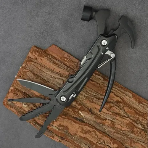 Hammer Multitool 10 em 1 Canivete Martelo
