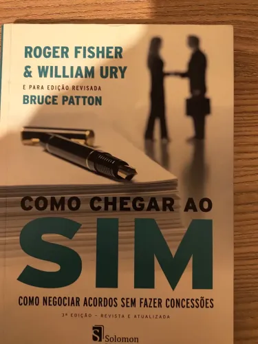 Livro Como Chegar ao Sim - Roger Fisher