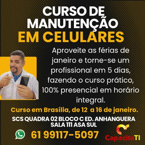 Curso de Manutenção em Celulares e Tablets