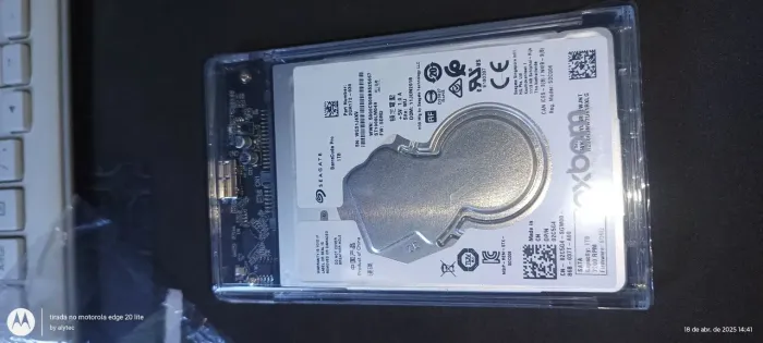 Hd externo ( case + hd ) , novos 