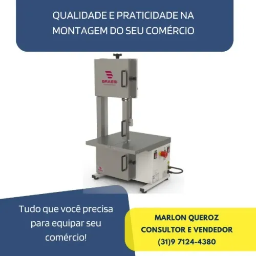 Serra Fita Braesi Profissional Inox 127-220v