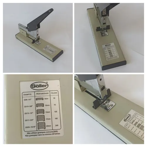 Grampeador Göller semi-novo - Até 240 folhas! encadernação