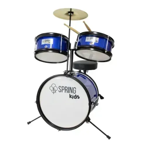 BATERIA INFANTIL SPRING KIDS SPK-15AZ - DIA DAS CRIANÇAS