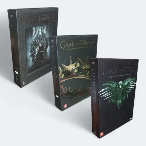Game of Thrones - Box Completa das Temporadas 1, 2 e 4