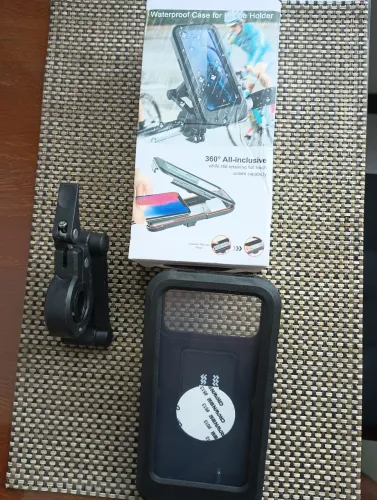 Suporte p/ celular para bike ou moto delivery etc ...