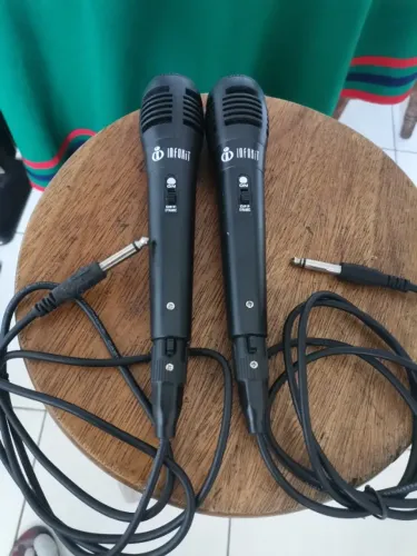 Kit Microfone com Cabo InfoKit