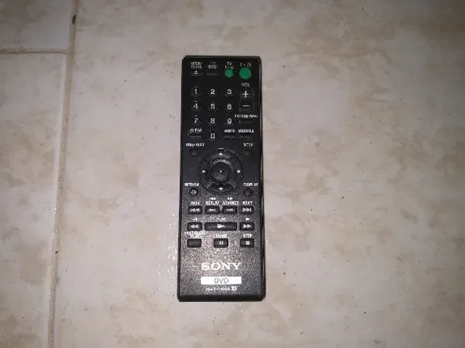 Controle DVD Sony RMT D198A Original Usado