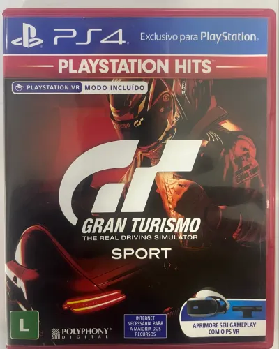 JOGO GRAN TURISMO SPORT - PS4