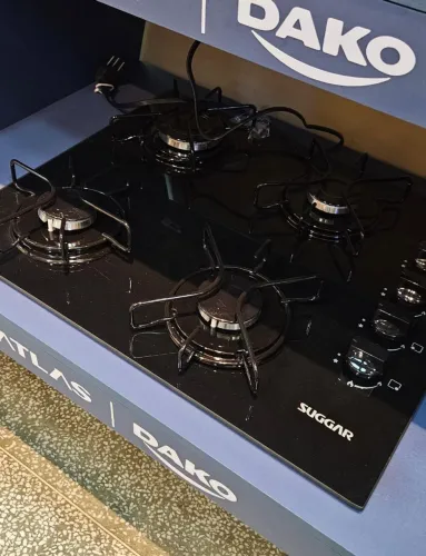 Fogão Cooktop 4 bocas suggar