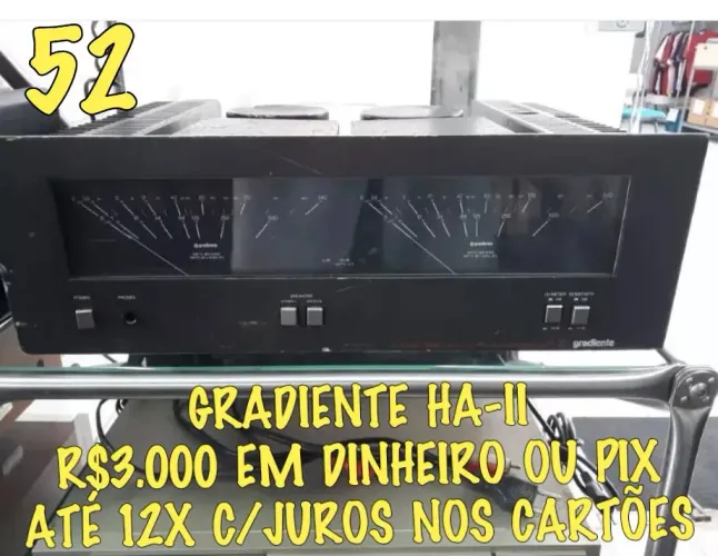 Gradiente HA-II - R$3.000,00